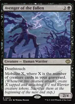 MTG Avenger of the Fallen - Foil NM-Mint Tarkir: Dragonstorm - Image 2