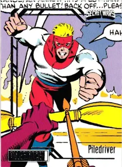 PILEDRIVER #65 BASE Upper Deck Marvel Allegiance Secret Wars COLLECTIBLE CARD - Image 1