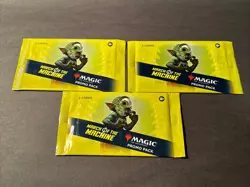MTG Magic March of the Machine x3 Promo Packs Sealed - Image 1