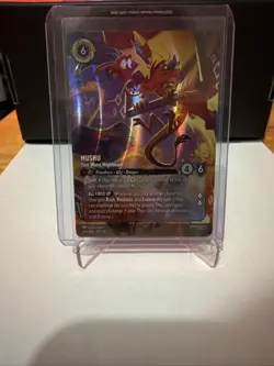 Disney Lorcana Reign Of Jafar Mushu Your Worst Nightmare Enchanted 218/204 Foil - Image 1