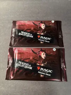 MTG Murders at Karlov Manor Promo Pack Lot (2) - Factory Sealed New - Image 2