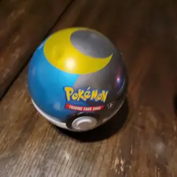 Moon Ball Tin Series 10 - D24 - Pokemon TCG 2024 Pokeball Tin - 2 balls - Image 2