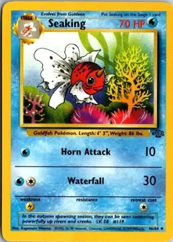 Seaking 46/64 1999 Pokemon Jungle Regular Uncommon - Image 1