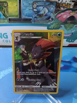 Weavile - 238/236 Pokemon SM Cosmic Eclipse Secret Rare Near Mint NM - Image 1