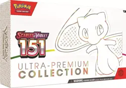 New Sealed Pokemon Ultra Premium Collection 151 Box Set with Free Shipping! - Image 1