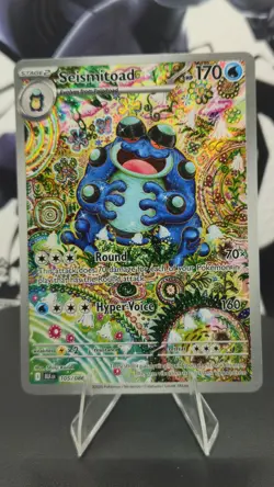 MINT 🔥 Pokémon TCG: Black Bolt Seismitoad 105/086 - Illustration Rare ENGLISH - Image 4