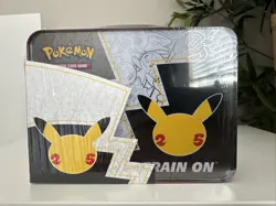 Pokémon TCG Celebrations Treasure Chest Tin Lunch Box Sealed - Image 3