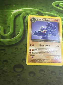 Pokémon TCG-Dark Machamp Team Rocket 27/82 Regular Unlimited Rare NM - Image 12