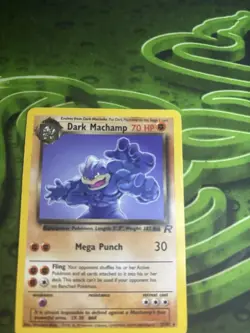 Pokémon TCG-Dark Machamp Team Rocket 27/82 Regular Unlimited Rare NM - Image 4