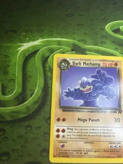 Pokémon TCG-Dark Machamp Team Rocket 27/82 Regular Unlimited Rare NM - Image 5