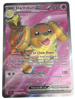 Dachsbun ex - 160/142 - SV07: Stellar Crown (SCR) - Pokémon TCG - Image 1