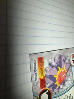 Starmie Topps Pokemon TV Animation Edition Series 3 #121 2000 NM Condition - Image 7