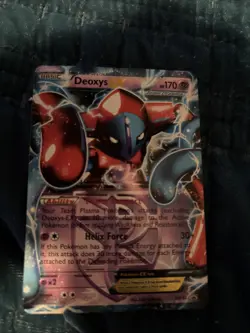 Pokémon Deoxys EX TCG Team Plasma BW82 Black & White Promo Holo Card - Image 3