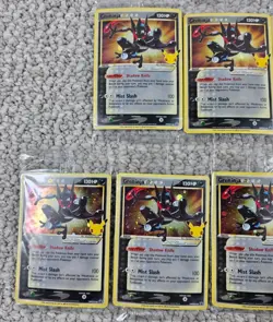Lot 11 Sealed 2021 Pokemon Celebrations Greninja Gold Star # SWSH144 NM/M - Image 2