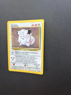Pokemon Card Base Set Clefairy 5/102 Holo WOTC - Image 13