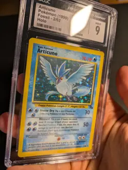 Pokémon Articuno 2/62 Unlimited Fossil Holo Rare PSA/CGC 9 Mint! - Image 10