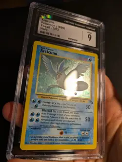 Pokémon Articuno 2/62 Unlimited Fossil Holo Rare PSA/CGC 9 Mint! - Image 3
