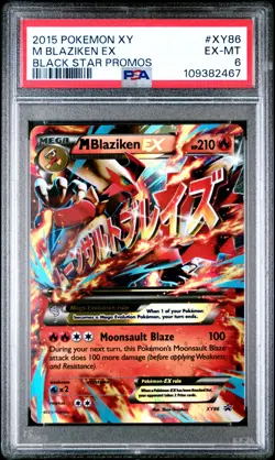 Pokémon TCG Mega-Blaziken EX XY XY86 Holo Promo Promo - Image 1