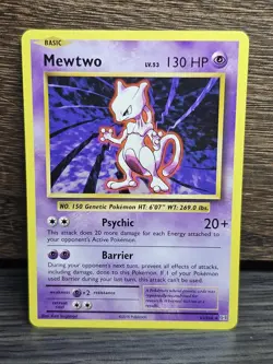 Pokemon TCG Mewtwo 51/108 Non Holo Rare XY Evolutions LP - Image 4
