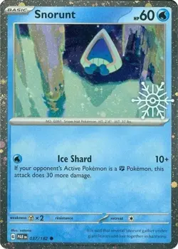 Snorunt - 037/182 (Holiday Calendar) IN PACKAGE NM TCG Pokémon - Image 1