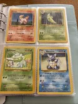 Vintage Pokémon Binder Collection 1990s Read Description - Image 11