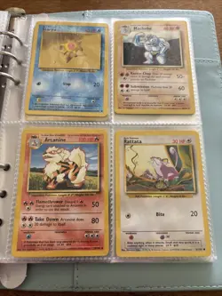 Vintage Pokémon Binder Collection 1990s Read Description - Image 13