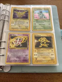 Vintage Pokémon Binder Collection 1990s Read Description - Image 2