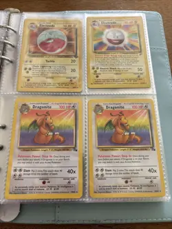 Vintage Pokémon Binder Collection 1990s Read Description - Image 4