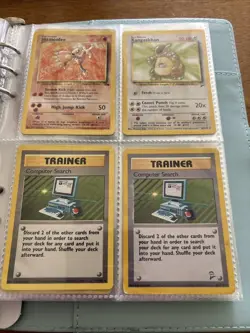Vintage Pokémon Binder Collection 1990s Read Description - Image 6