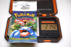 21.42g Pokemon Base Set Booster Pack Unlimited Venusaur WOTC TCG Vintage Sealed - Image 8