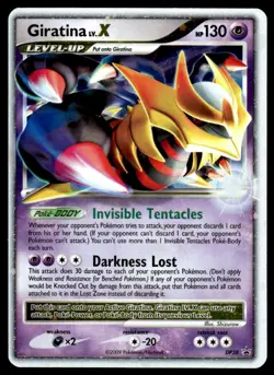 Pokemon TCG Diamond and Pearl Promos #DP38 Giratina LV.X LP - Image 3
