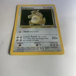 Kangaskhan Holo Rare 5/64 Jungle Set Vintage 1999 PokÃ©mon Card WOTC - Image 4
