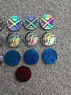 Pokemon TCG Coins X 13 Collectable Pokemon Coins Lucario Gyarados Bundle - Image 10