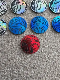 Pokemon TCG Coins X 13 Collectable Pokemon Coins Lucario Gyarados Bundle - Image 11