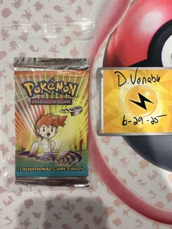 Pokémon TCG - Gym Heroes - Booster Pack - Misty- SEALED - Image 2