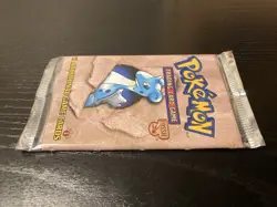 Pokemon 1st Edition Fossil Booster Pack Lapras Cover Factory Sealed New - Image 2