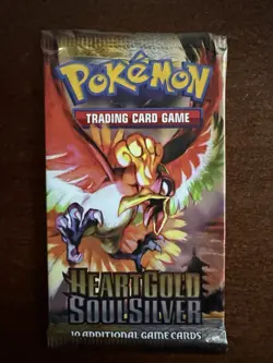 2010 Pokemon Heartgold Soulsilver HGSS Base Set NEW SEALED Booster Pack x1 - Image 1