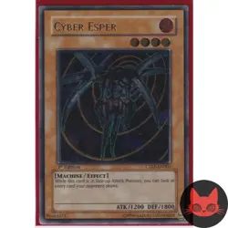 Yugioh Cyber Esper CDIP-EN005 Ultimate Rare 1st Edition LP - Image 1