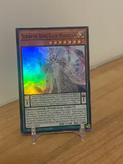 Yugioh - Supreme King Gate Magician Super Rare - AGOV-EN001 - Image 2