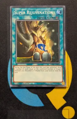 MYFI-EN052 Super Rejuvenation Super Rare 1st Edition YuGiOh - Image 1