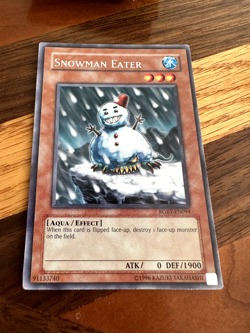Snowman Eater RGBT-EN094 Unlimited Edition Rare PL + BONUS - Image 3
