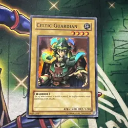 Yugioh! Celtic Guardian LOB-007 Super Rare Unlimited MP - Image 1