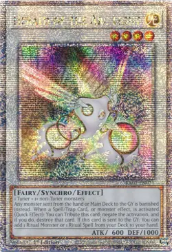 Herald of the Arc Light (Quarter Century Secret Rare) RA01-EN031 25th Anniversary Rarity Collection 1st Edition - Image 1