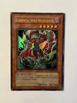 Elemental HERO Necroshade YSDJ-EN000 Jaden Yuki 1st Edition - Image 1