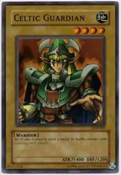 Celtic Guardian - LOB-007 - Super Rare - Unlimited Edition LP YuGiOh!  Legend of - Image 1