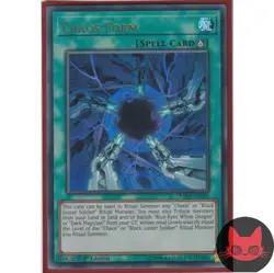 Yugioh Chaos Form DUPO-EN049 Ultra Rare 1st Edition NM - Image 1