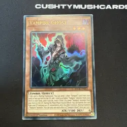 YUGIOH VAMPIRE GHOST ULTRA RARE BACH-EN015 1ST EDITION - Image 2