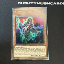 YUGIOH VAMPIRE GHOST ULTRA RARE BACH-EN015 1ST EDITION - Image 5