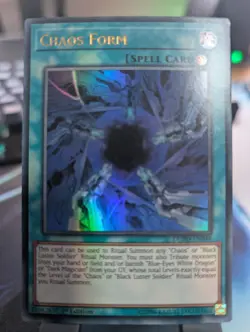 YuGiOh! Chaos Form DUPO-EN049 Ultra Rare 1st Ed - Image 2