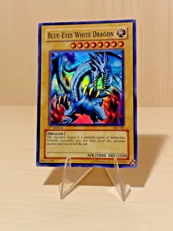 YuGiOh / Blue-Eyes White Dragon / SKE-001 / Super Rare / 1st Edition - Image 2